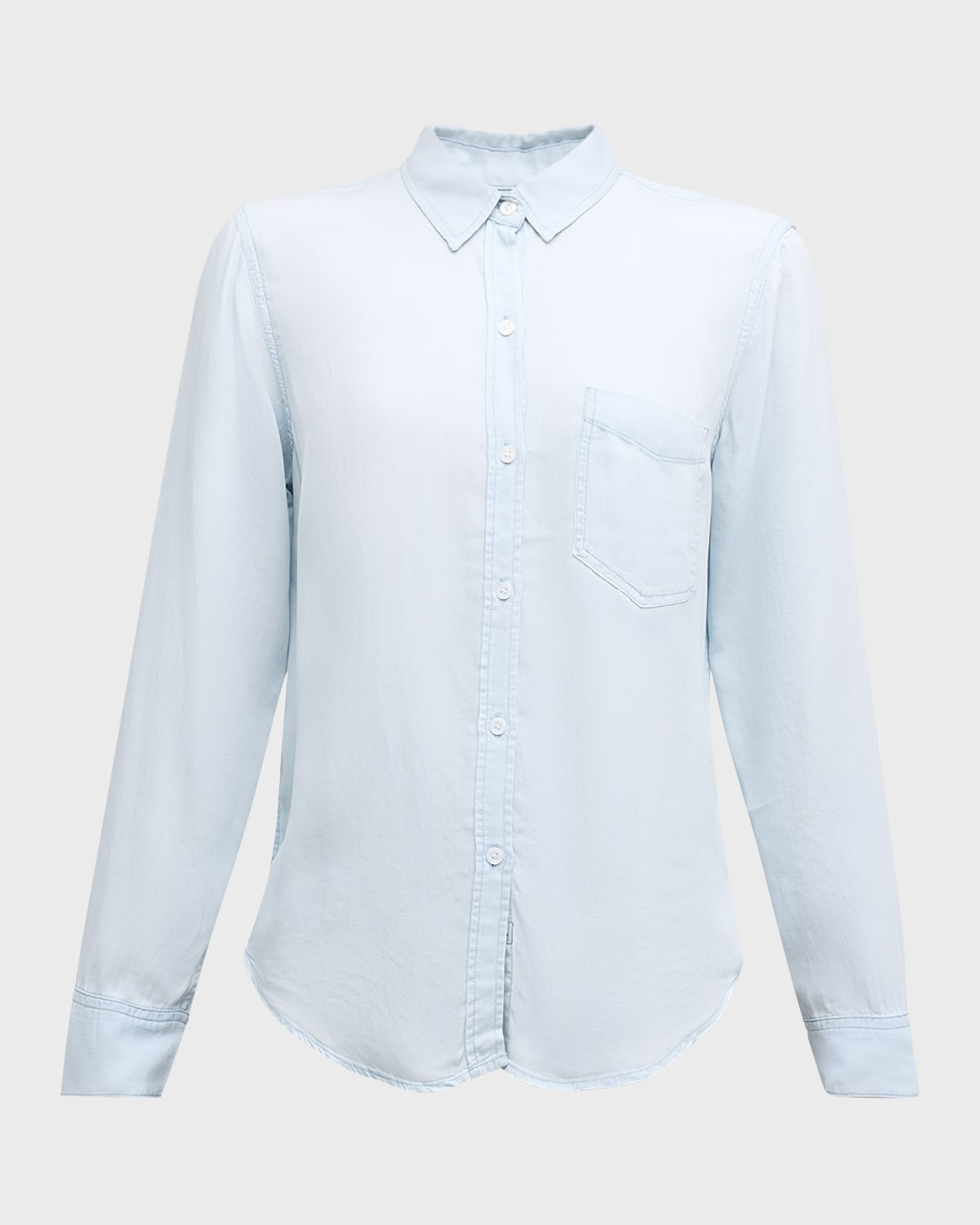 Ingrid Collared Button-Down Shirt | Neiman Marcus
