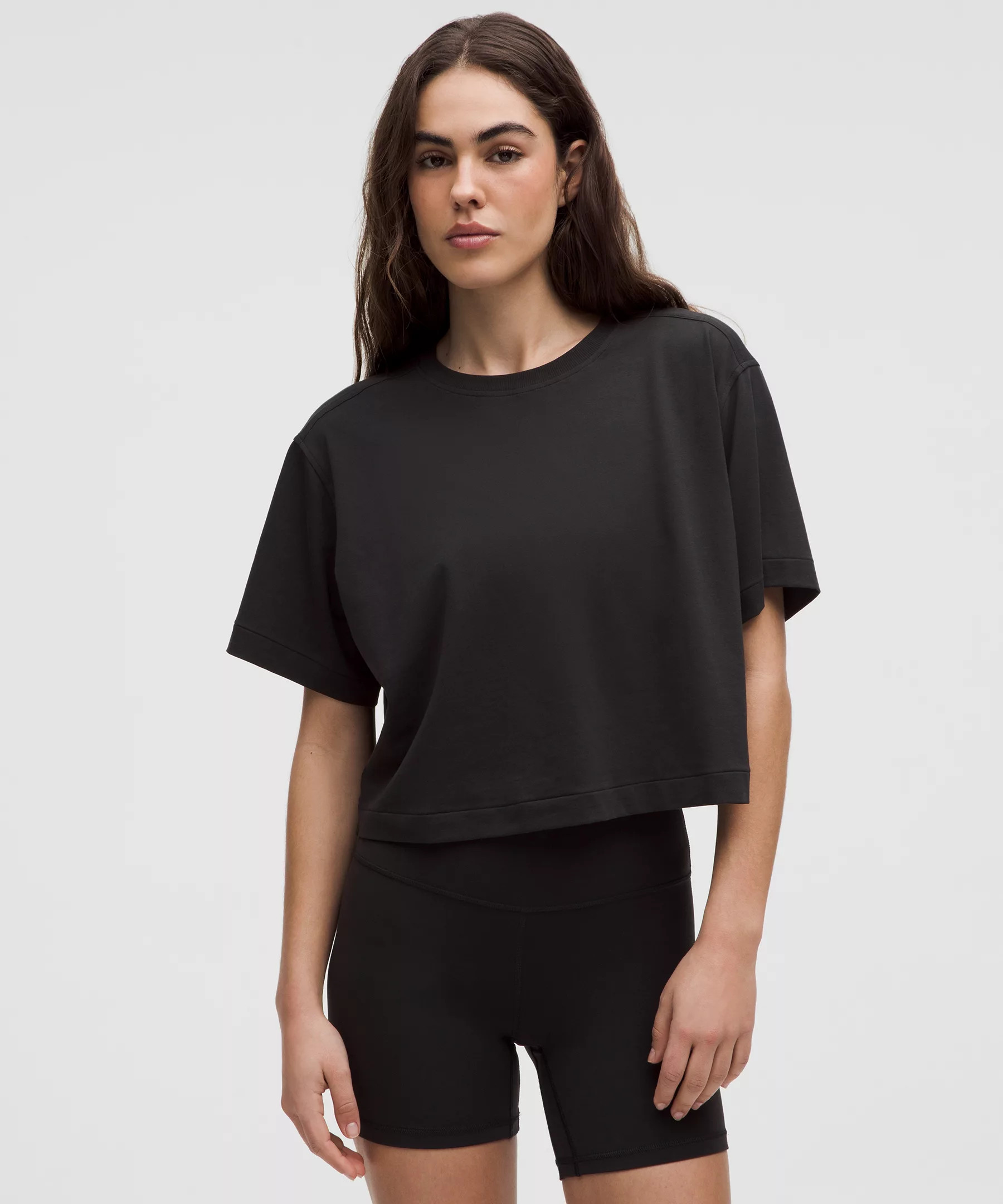 All Yours Organic Cotton Cropped T-Shirt | Lululemon (US)