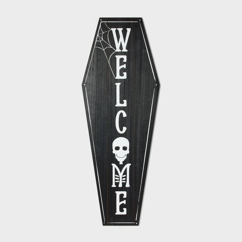Reversible 'Happy Halloween/Welcome' Halloween Sign - Hyde & EEK! Boutique™ | Target