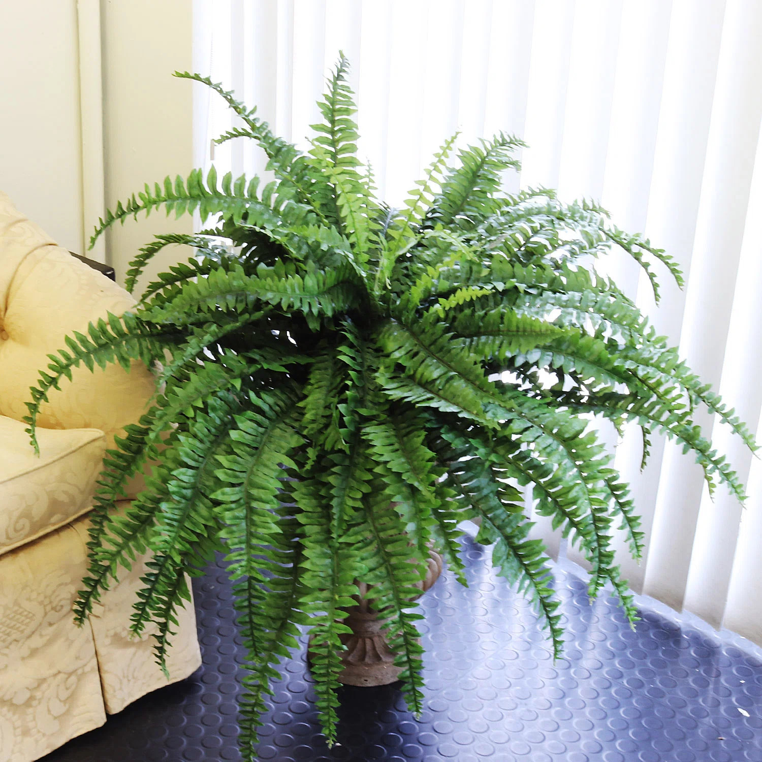 Artman 2 - Piece Artificial Fern Plant Set - Realistic Faux Greenery for Home Decor (Set of 2) | Wayfair North America