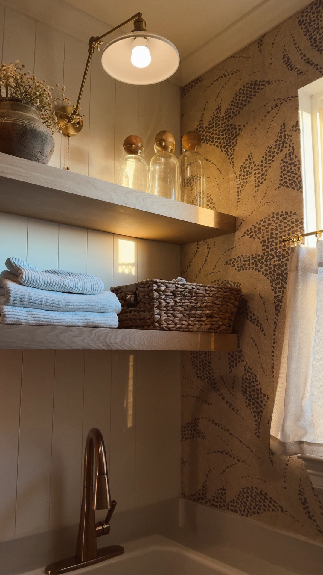 Home diy, laundry room, wood shelves, functional diy, wall hangers, 

#LTKHome #LTKHoliday