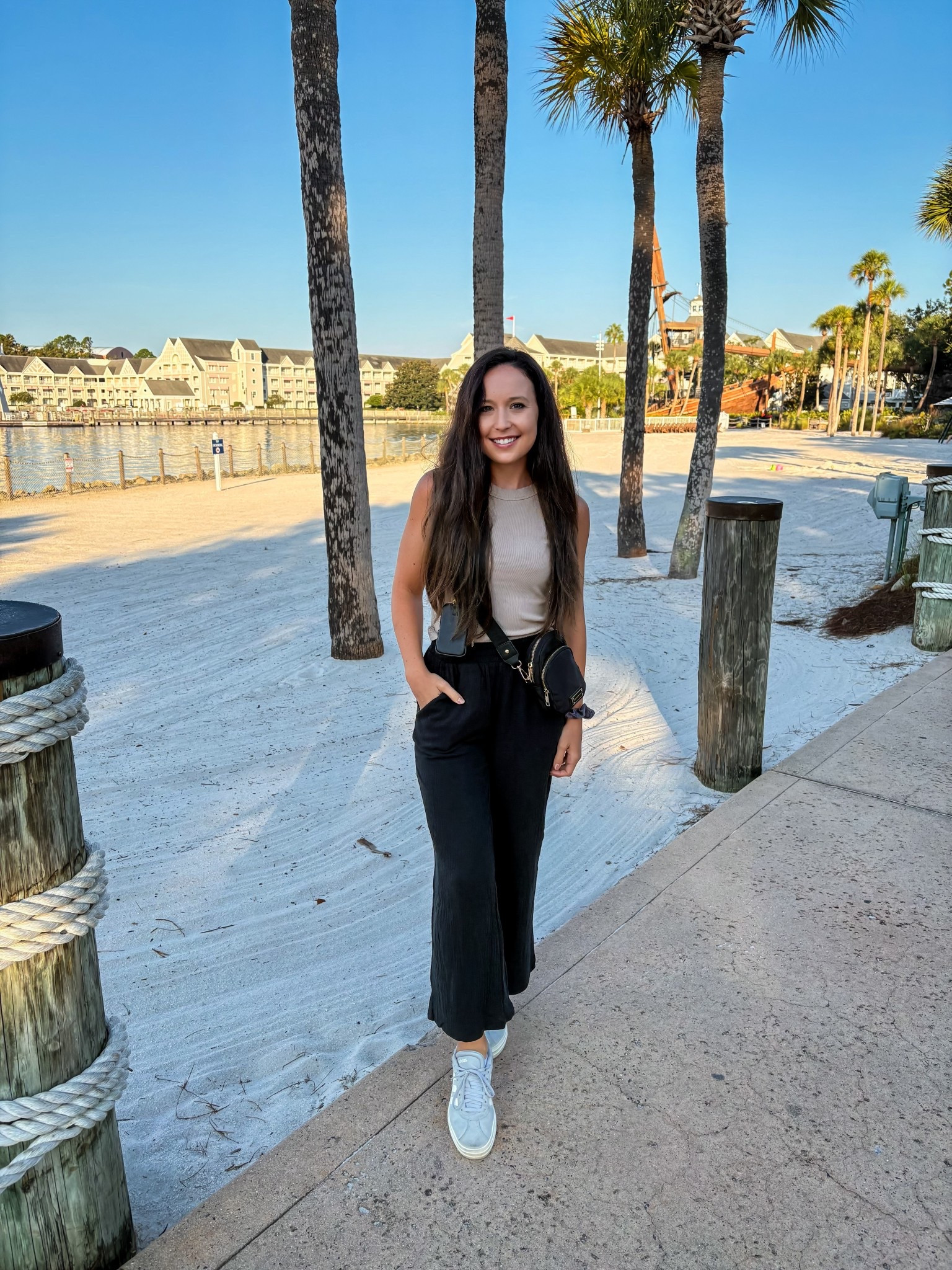 Happy first day of Fall 🍁 delicious breakfast at Disney’s Yacht Club 🥞 ☕️ followed by 10k steps around EPCOT world showcase 

✨ Wearing 100% cotton pants from @hurley cute lil crossbody from @stevemadden and my on-repeat @adidas sneakers 👟 find this outfit on my LTK BECSEA 🩵

#floridablogger #floridastyle #floridafashion #aleandcompass #disneysyachtclub #disneyresort #disneyworld #disneyfoodie 

#LTKSeasonal #LTKFindsUnder50 #LTKFallSale
