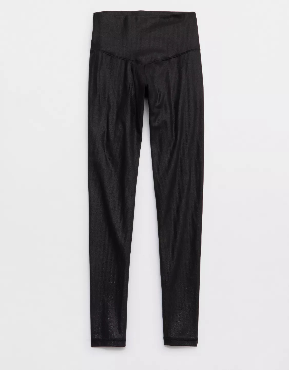 OFFLINE By Aerie Real Me XTRA Rib Foil Legging | Aerie