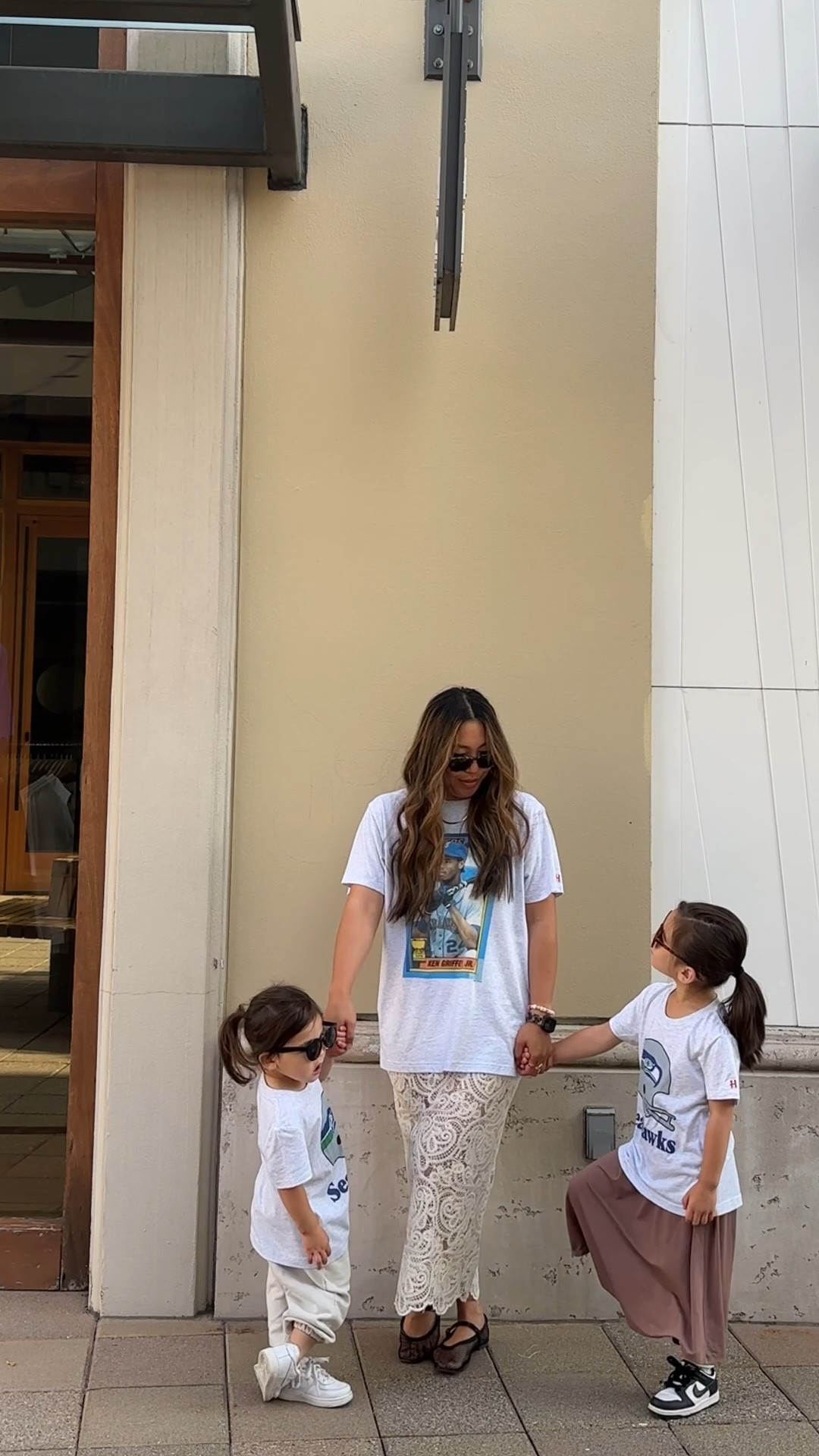 Go Hawks Super Bowl Seattle fans! Love these comfy tees to support our favorite team! Mother daughter siblings Seahawks football @HOMAGE 

#LTKmomlife #LTKKids #LTKActive