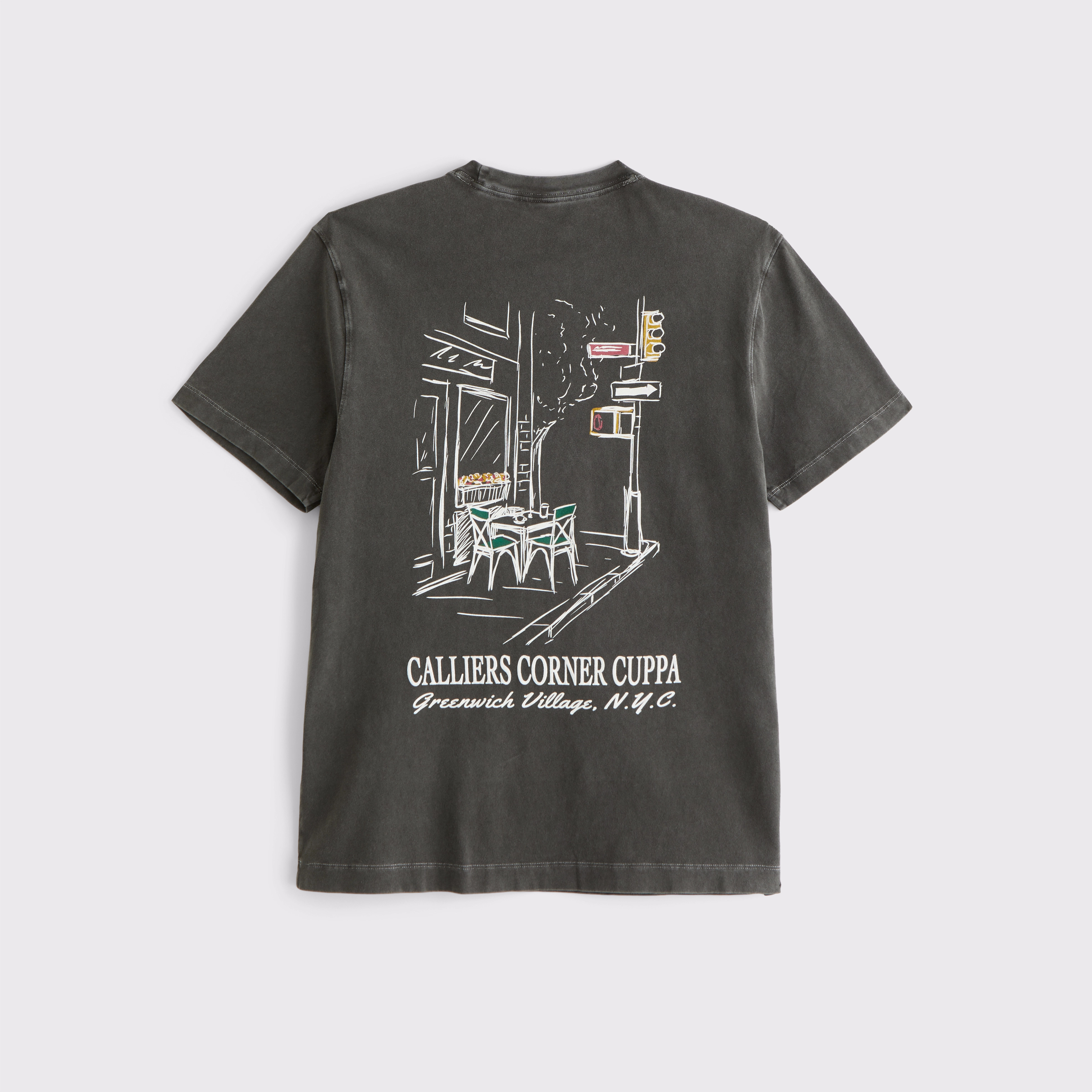 Coffee Shop Graphic Tee | Abercrombie & Fitch (US)