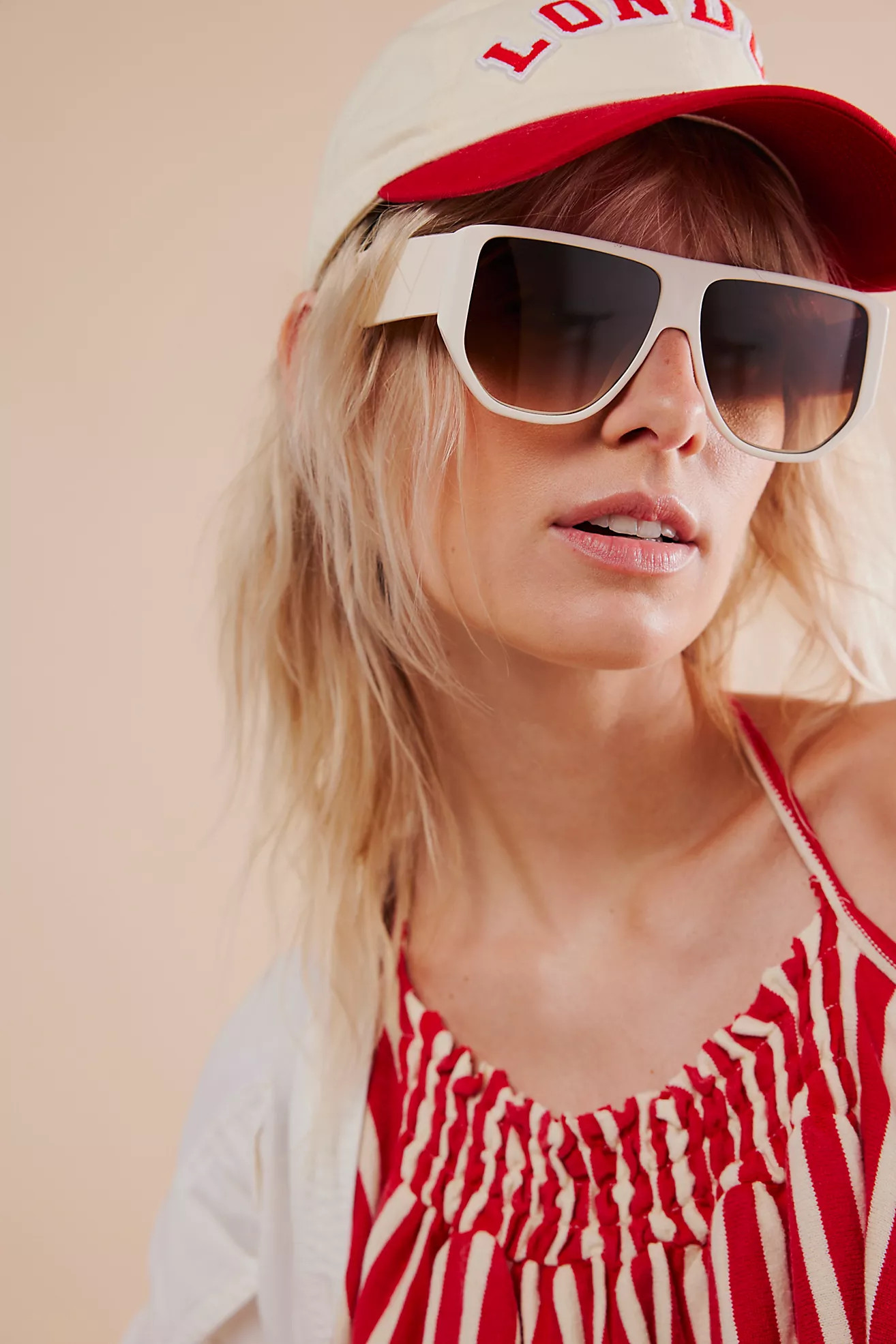 Leo Bubble Aviator Sunglasses | Free People (Global - UK&FR Excluded)