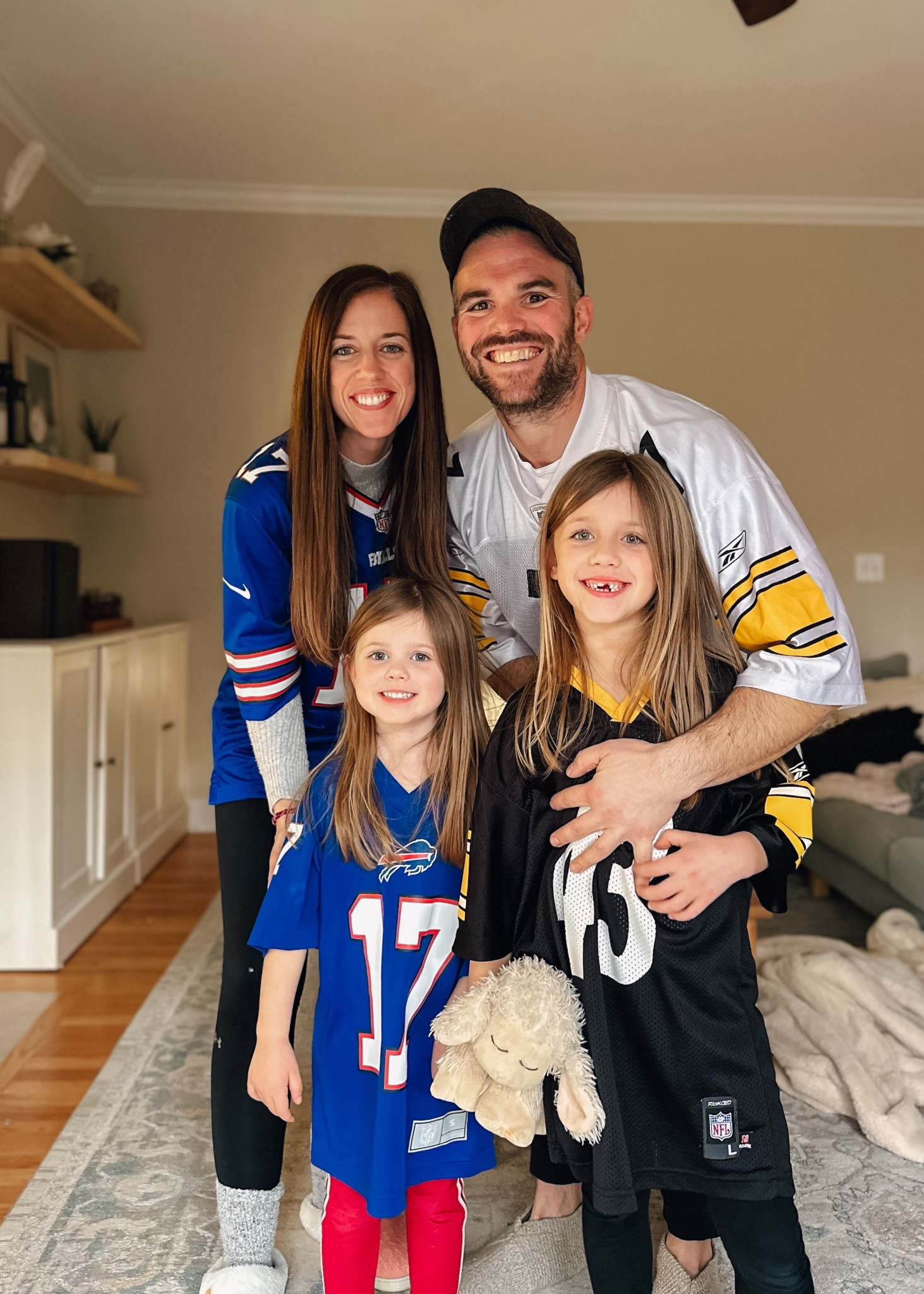 A house divided #gobills 💙❤️🦬

#LTKFamily #LTKSeasonal