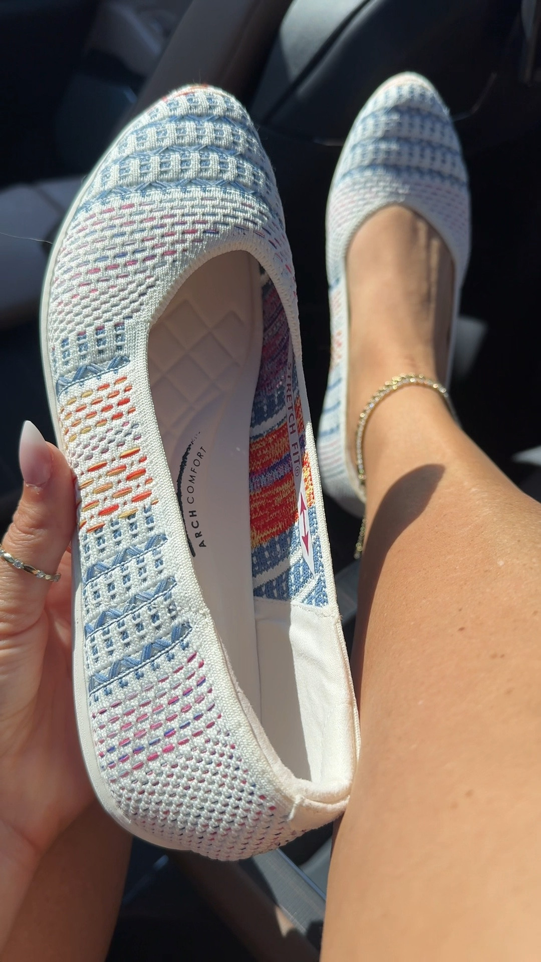 Skechers machine washable flats 

#LTKWorkwear #LTKOver40 #LTKActive