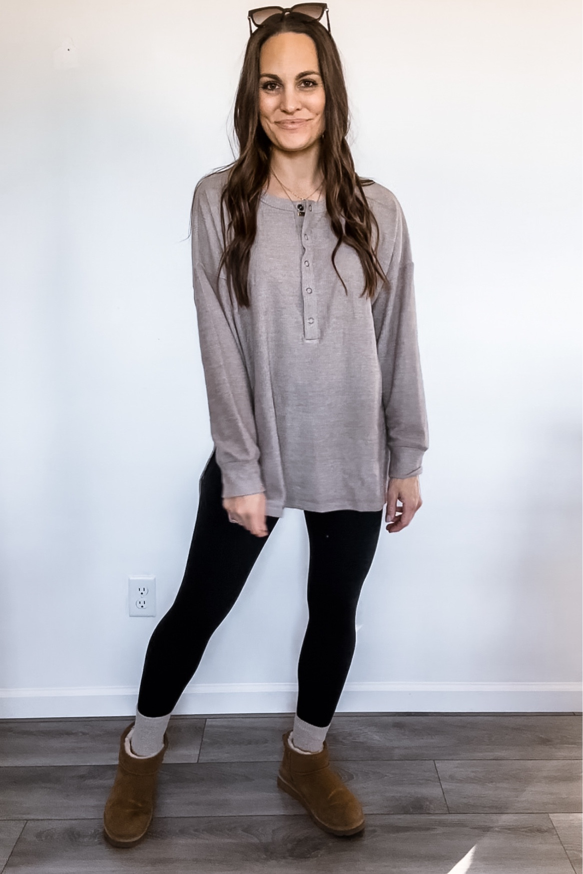 The coziest thermal button up oversized long sleeve is $9 today if you’re a M and love the color green! It will go quick! 

#LTKfindsunder50 #LTKsalealert