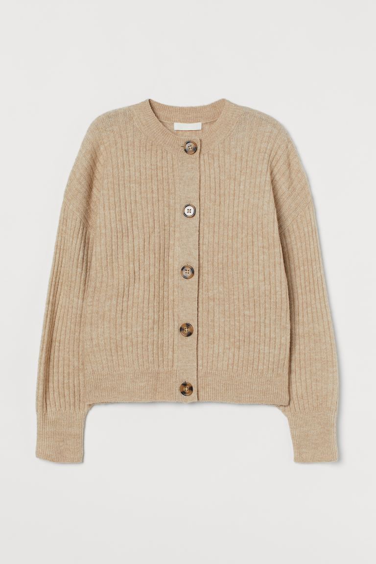 Rib-knit Cardigan | H&M (US + CA)