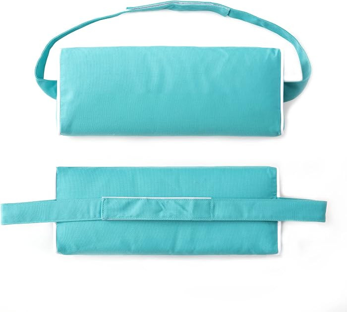 Outdoor Chaise Lounge Head Pillow, Pack of 2 Water Resistant Headrest Pillows with Elastic Band f... | Amazon (US)