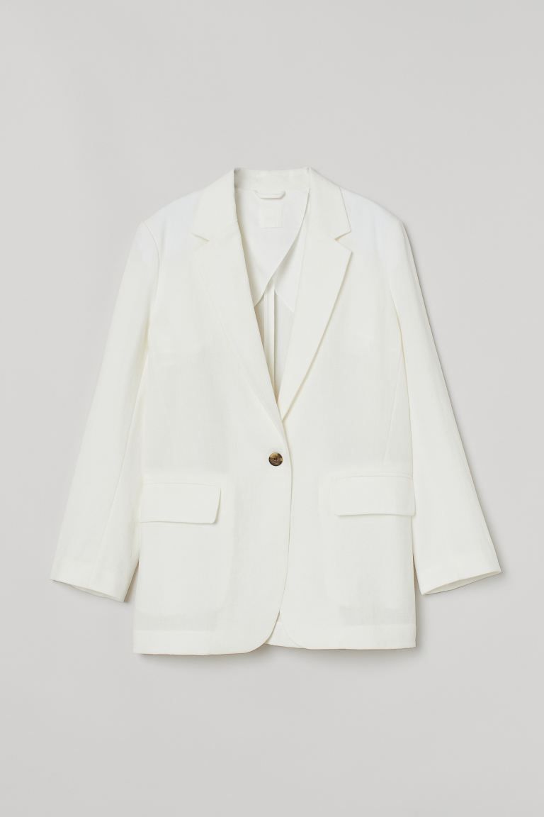 Lyocell-blend jacket | H&M (UK, MY, IN, SG, PH, TW, HK)