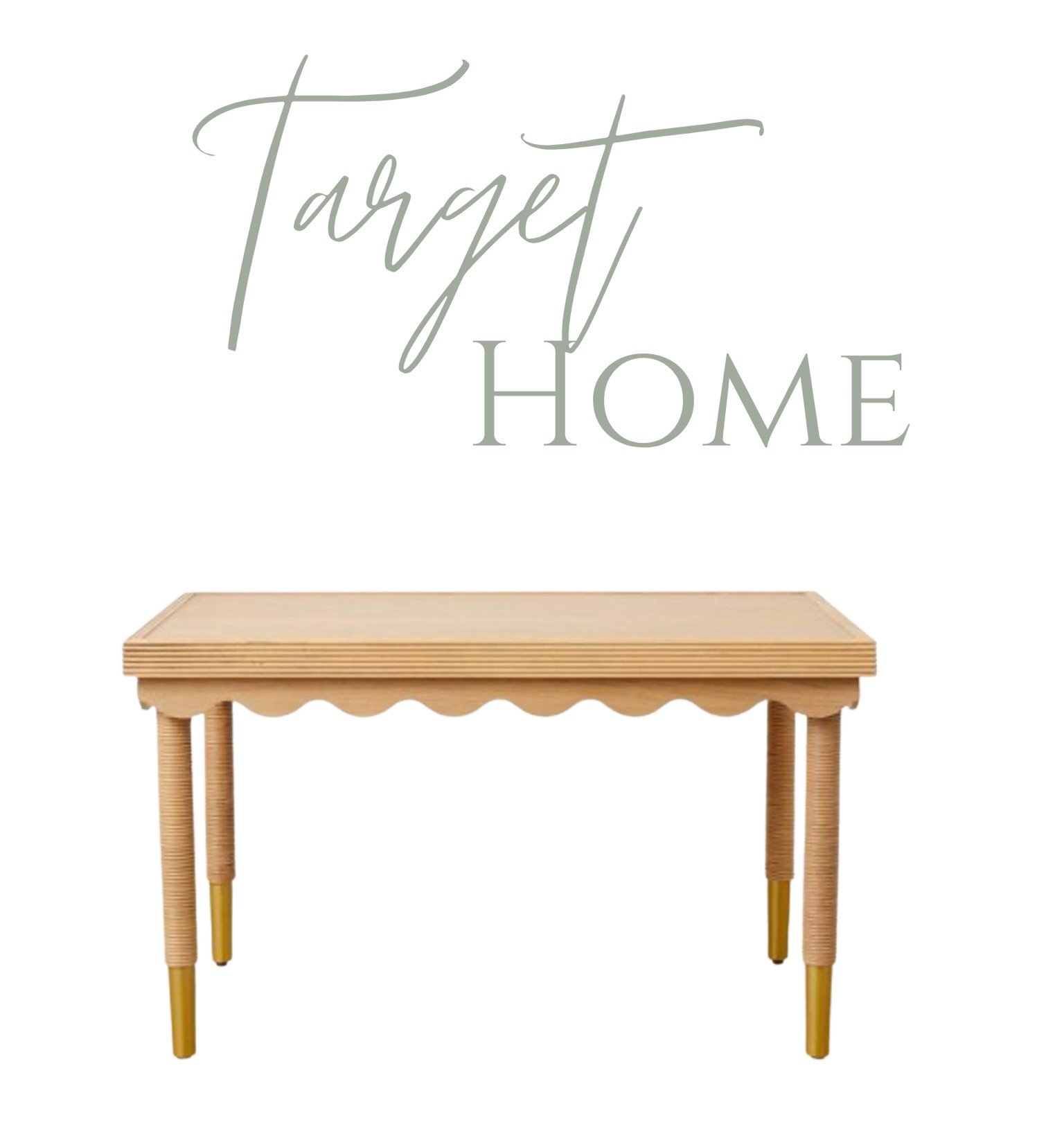 How cute is the scalloped table from target? It comes in both a coffee table and console table. 








Target, studio McGee, opalhouse, Grand millennial, Beach, coastal, traditional, living room,￼

#LTKhome