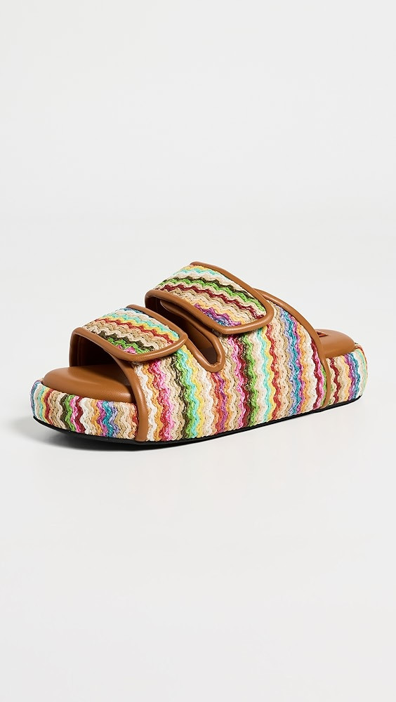 Raffia Cro Slides | Shopbop