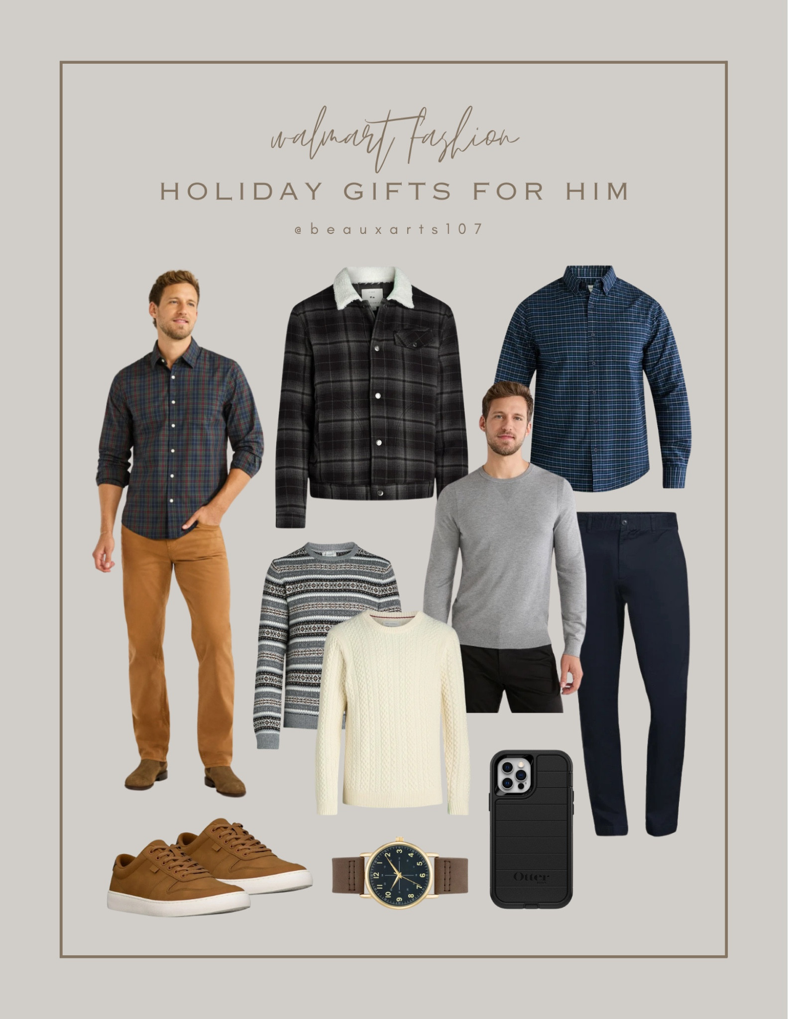 Shop my gift picks for him at affordable drives on Walmart! 

@walmartfashion #walmartpartner #walmartgifts

#LTKFindsUnder50 #LTKGiftGuide #LTKHoliday