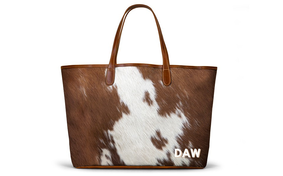 St. Anne Tote - Monogram Stripe | Barrington Gifts