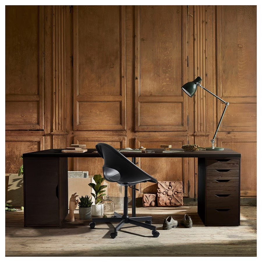 This desk has a generous surface and practical storage for binders, paper pads and other things you want close at hand. The timeless, simple design blends in everywhere and with most styles.

#LTKHome #LTKSaleAlert #LTKvlog