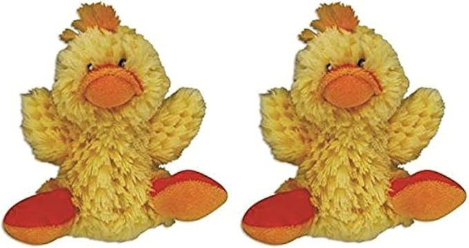 Kong Low Stuffing with Squaker dog Toy Small Color:Duck Size:Pack of 2 | Amazon (US)