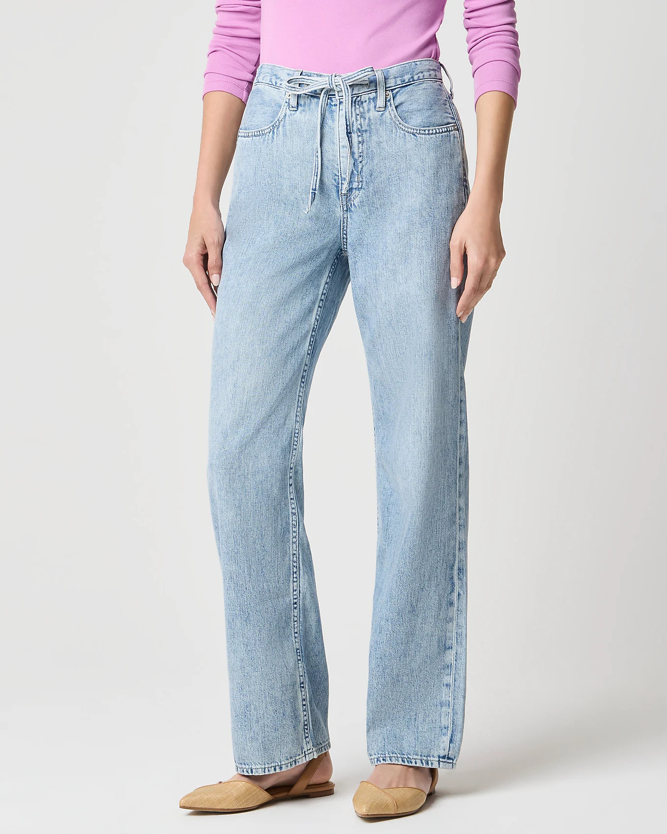 Light-feel drawstring jean | J.Crew Factory