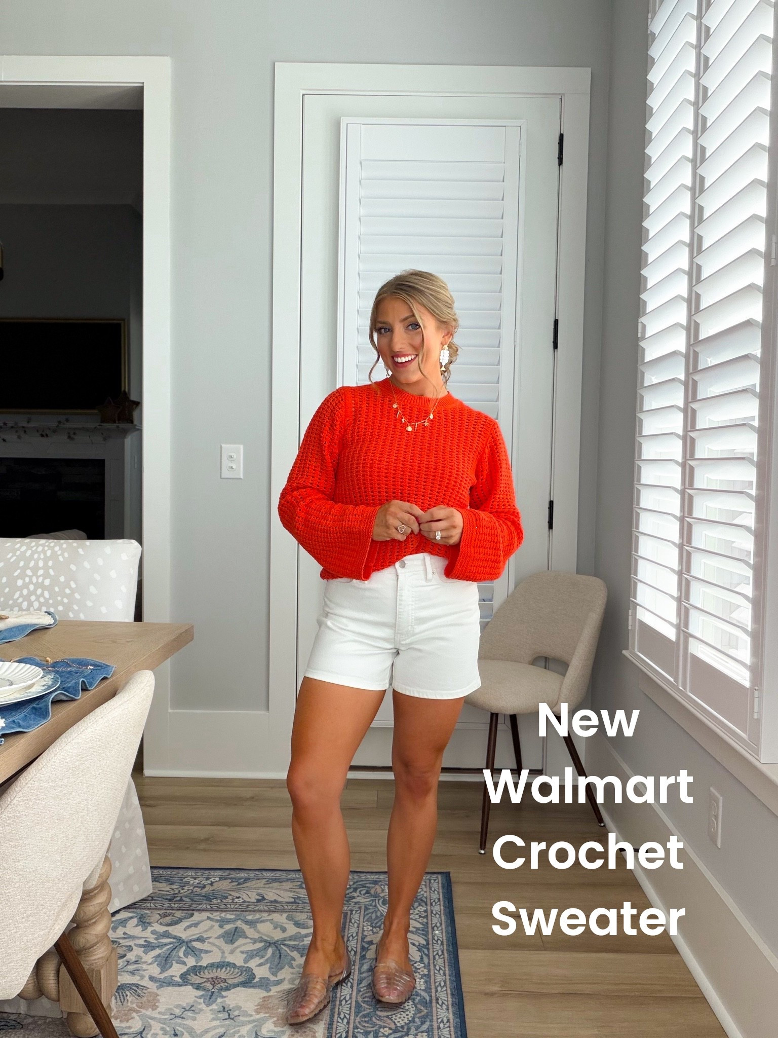This bright orange sweater + white denim combo is such a FUN summer look ❤️☀️ The chunky knit sweater gives the perfect elevated coastal vibe and these white shorts are such a staple for the season. Easy to dress up with sandals or wear casual for everyday. Walmart fashion has seriously been so good lately!

#WalmartFashion #WalmartFinds #SummerStyle #CoastalStyle #AffordableFashion #WhiteDenim #SummerOutfit #CasualStyle #OOTD #EverydayStyle #AmericanaStyle #WalmartStyle #FashionFinds #CuteOutfits #WalmartNewArrival

#LTKootd #LTKPetite