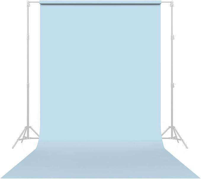 Savage Seamless Paper Photography Backdrop - #41 Blue Mist (86 in x 36 ft) for YouTube Videos, Li... | Amazon (US)
