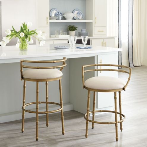 Della Bar & Counter Stool | Ballard Designs, Inc.