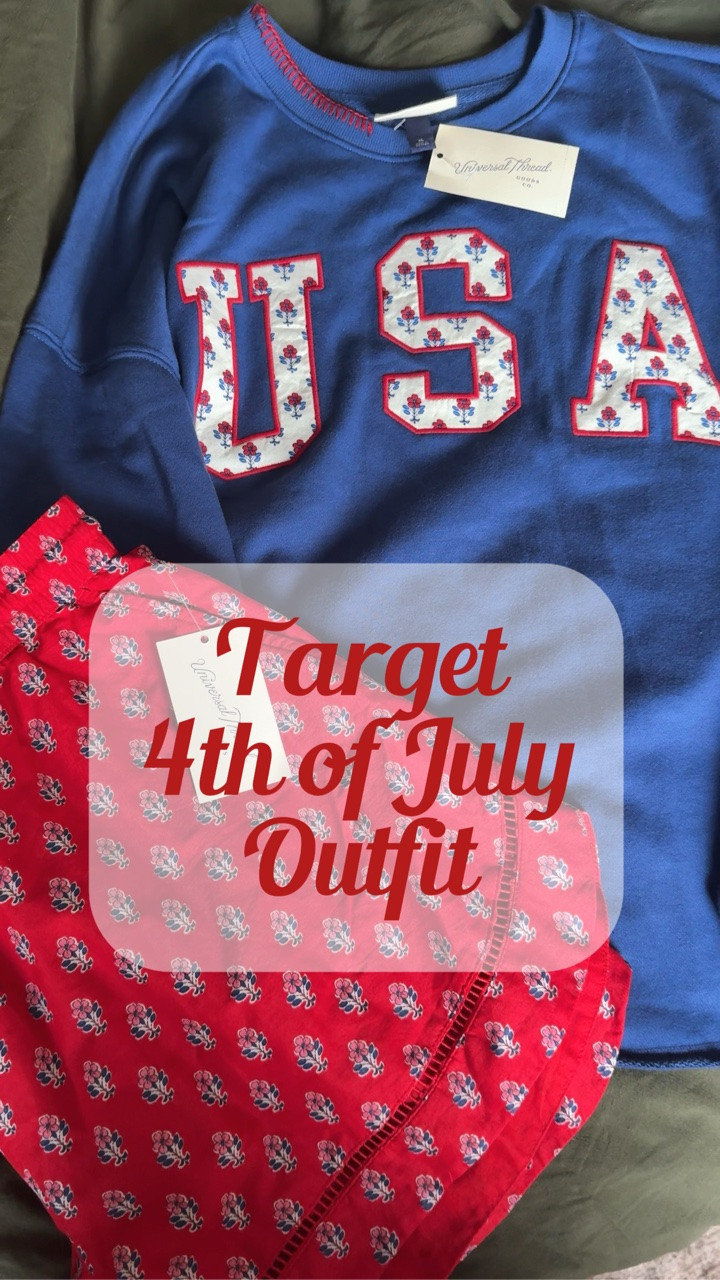 You know what they say…@Target does it again 🎯 Fourth of July edition ❤️🤍💙 I have a feeling these are going to go fast so get your hands on them! The floral is so good 😍

#LTKootd #LTKmomlife