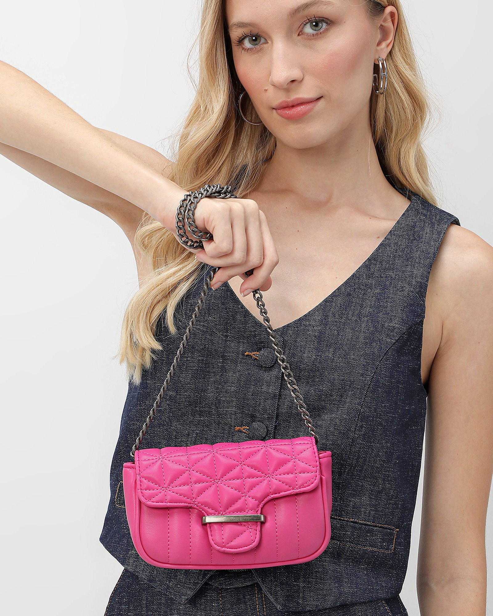 Bolsa feminina cross rosa | Accessori by Riachuelo | Riachuelo (BR)