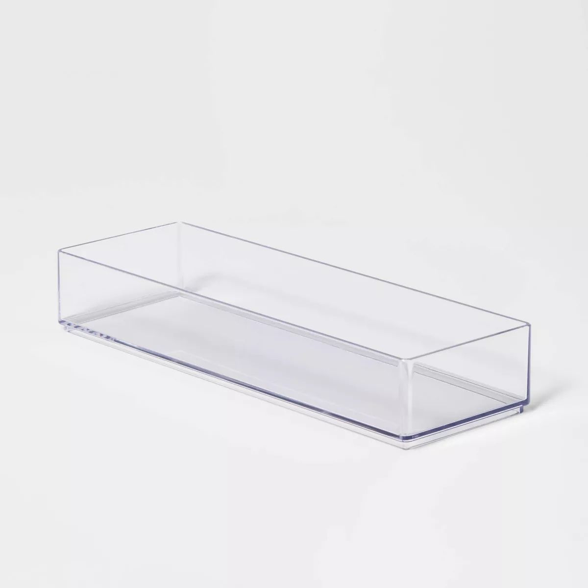 Large 12" x 8" x 2" Plastic Organizer Tray Clear - Brightroom™ | Target