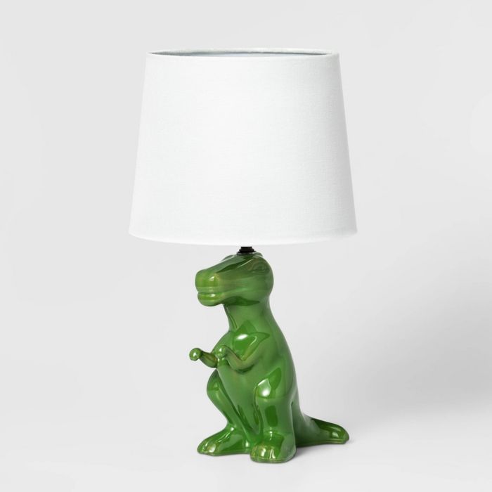 Dinosaur Table Lamp Green - Pillowfort™ | Target