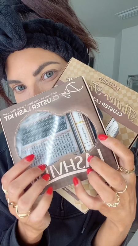 The absolute best lash extension kit! I e never been successful at applying lash extensions. This kit gives you the look n feel of a professional. Stunning lash clusters that come in a variety of lengths and sizes with everything needed. 

#lash #lashes #lashextensions #lashextension #eyelashextension #eyelashes #lashclusters #eyelashcluster  #amazonbesuty #amazonfind #amazonmusthave #amazonfashionfind #amazonstyle #beautyfind 

#LTKbeauty #LTKVideo #LTKsalealert