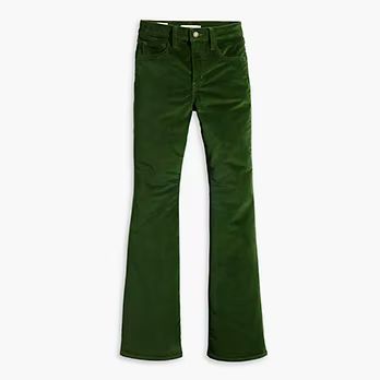 726 High Rise Flare Corduroy Women's Pants - Green | Levi's® US | LEVI'S (US)