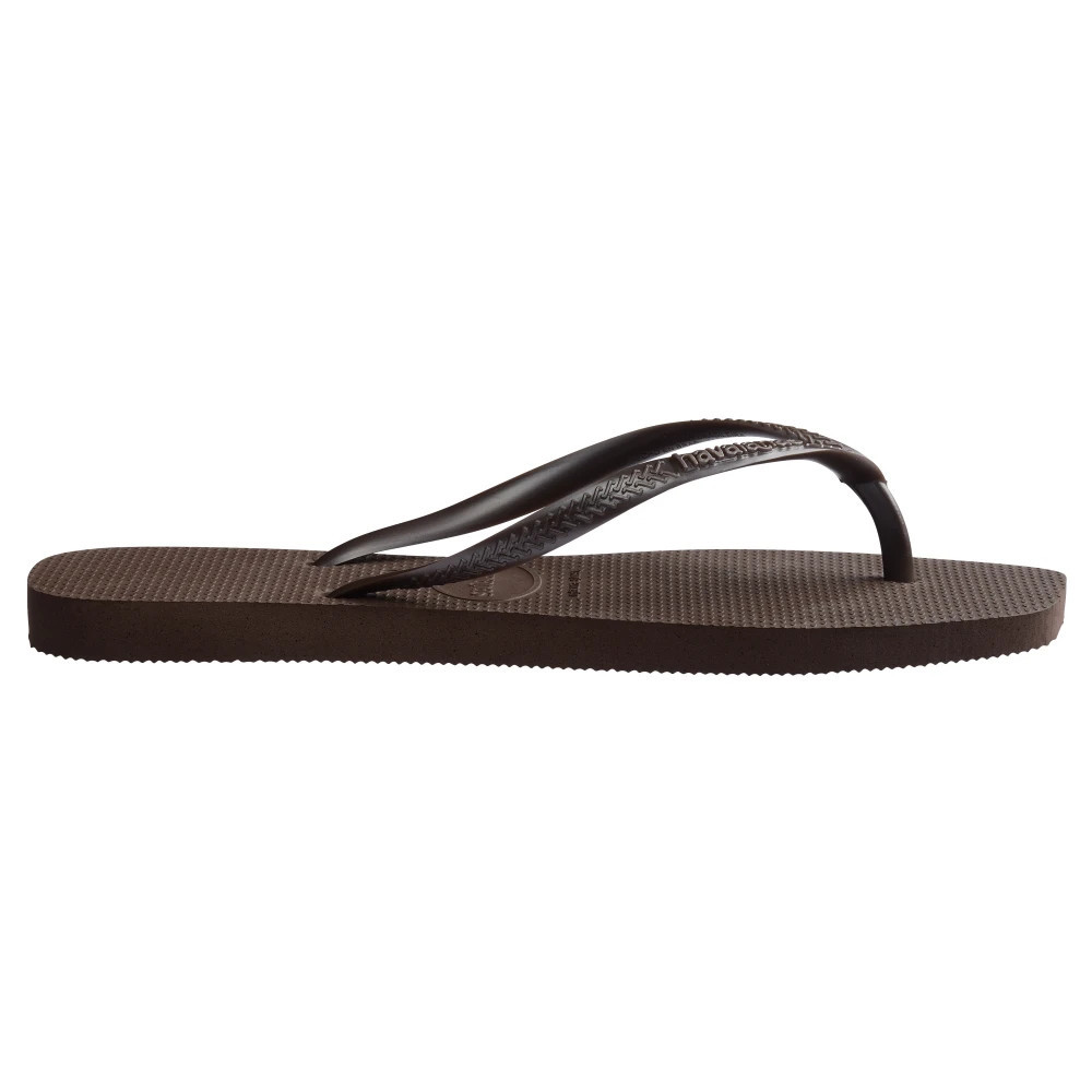 Havaianas - Slim Square Flip Flops - - Shoes - Damen - Braun - 35 EU | Miinto DE