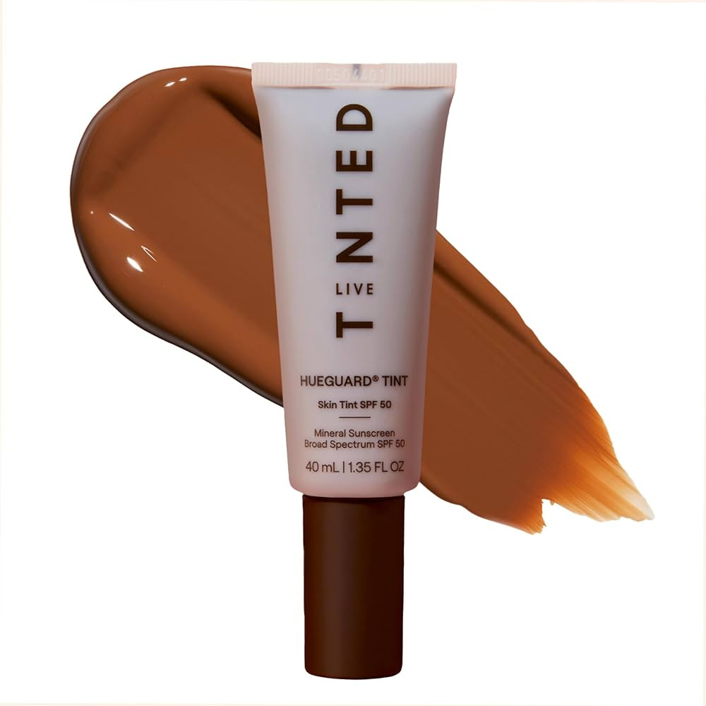 Live Tinted Hueguard Skin Tint SPF 50 - Tinted Mineral Sunscreen with Light-Medium Buildable Cove... | Amazon (US)