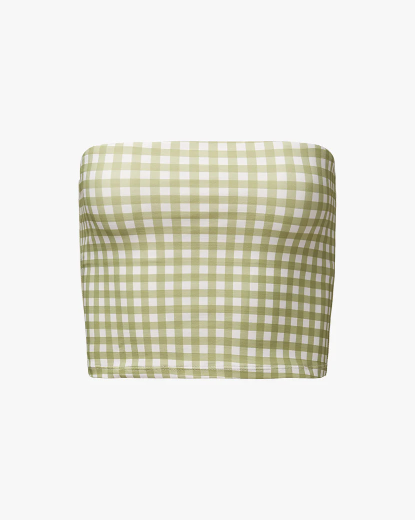 Gingham Tube Top | We Wore What