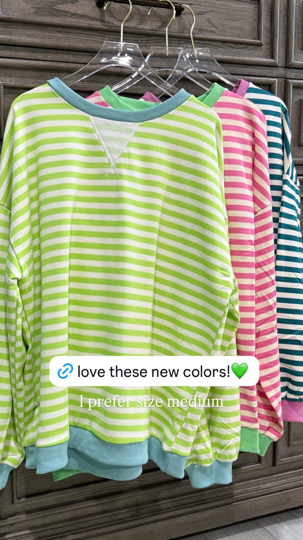 I have a million colors now in this pullover and it’s so comfy - size medium 