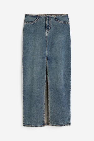 Denim Midi Skirt | H&M (US + CA)