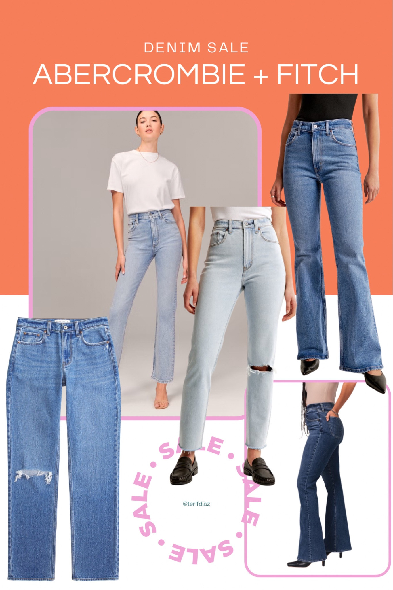 Abercrombie is having a sale on THE BEST denim on the planet! At least, IMO anyway lol —-

Check my picks out!

#LTKFindsUnder100 #LTKxAF #LTKBacktoSchool