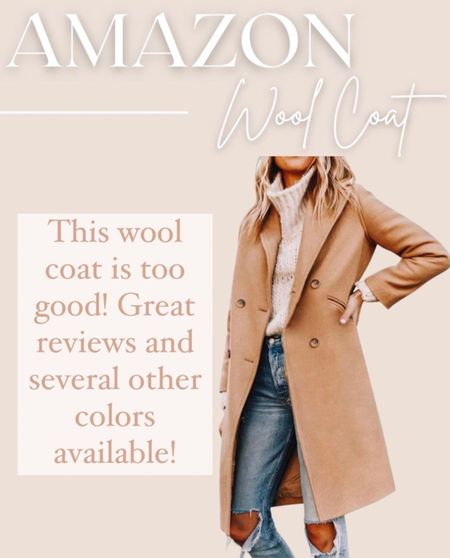 Amazon coat
Wool coat
Amazon fashion


#LTKstyletip #LTKSeasonal #LTKsalealert