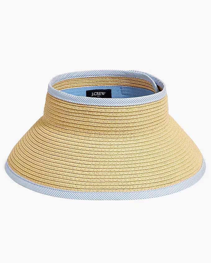 Straw visor | J.Crew Factory