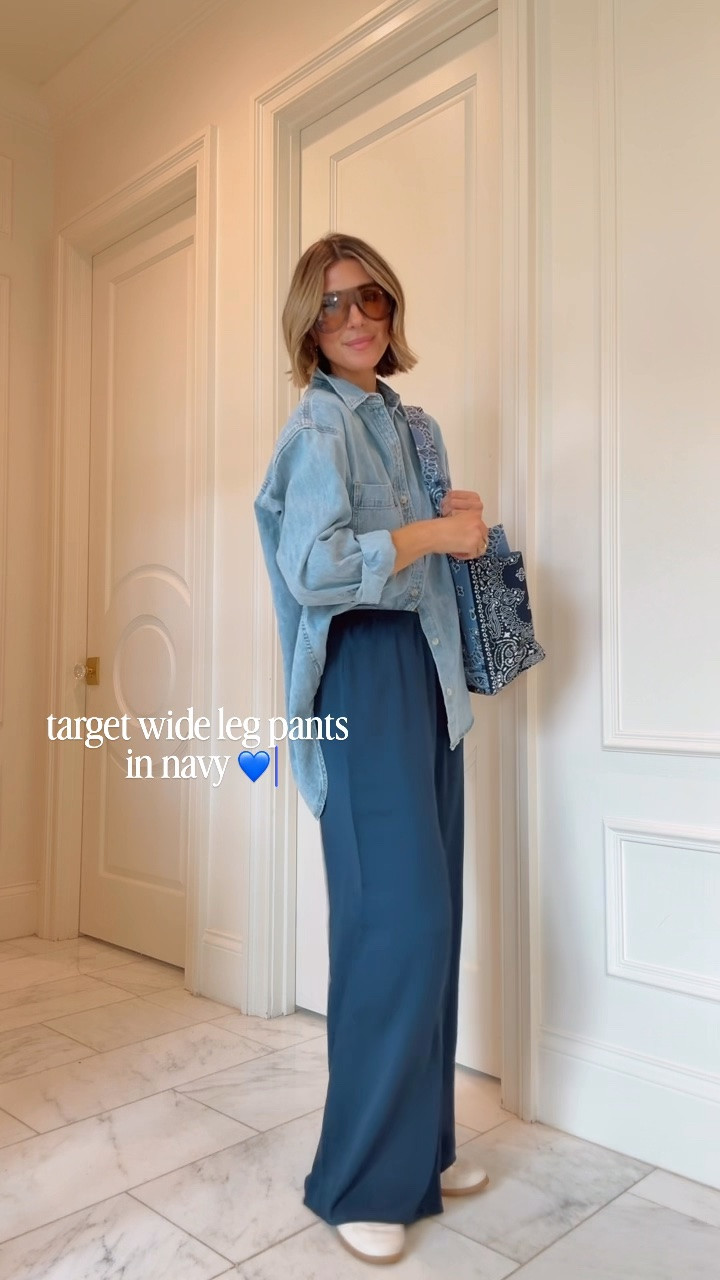 How I’m styling these $21 wide leg @Target pants! 💙

#LTKootd #LTKSeasonal