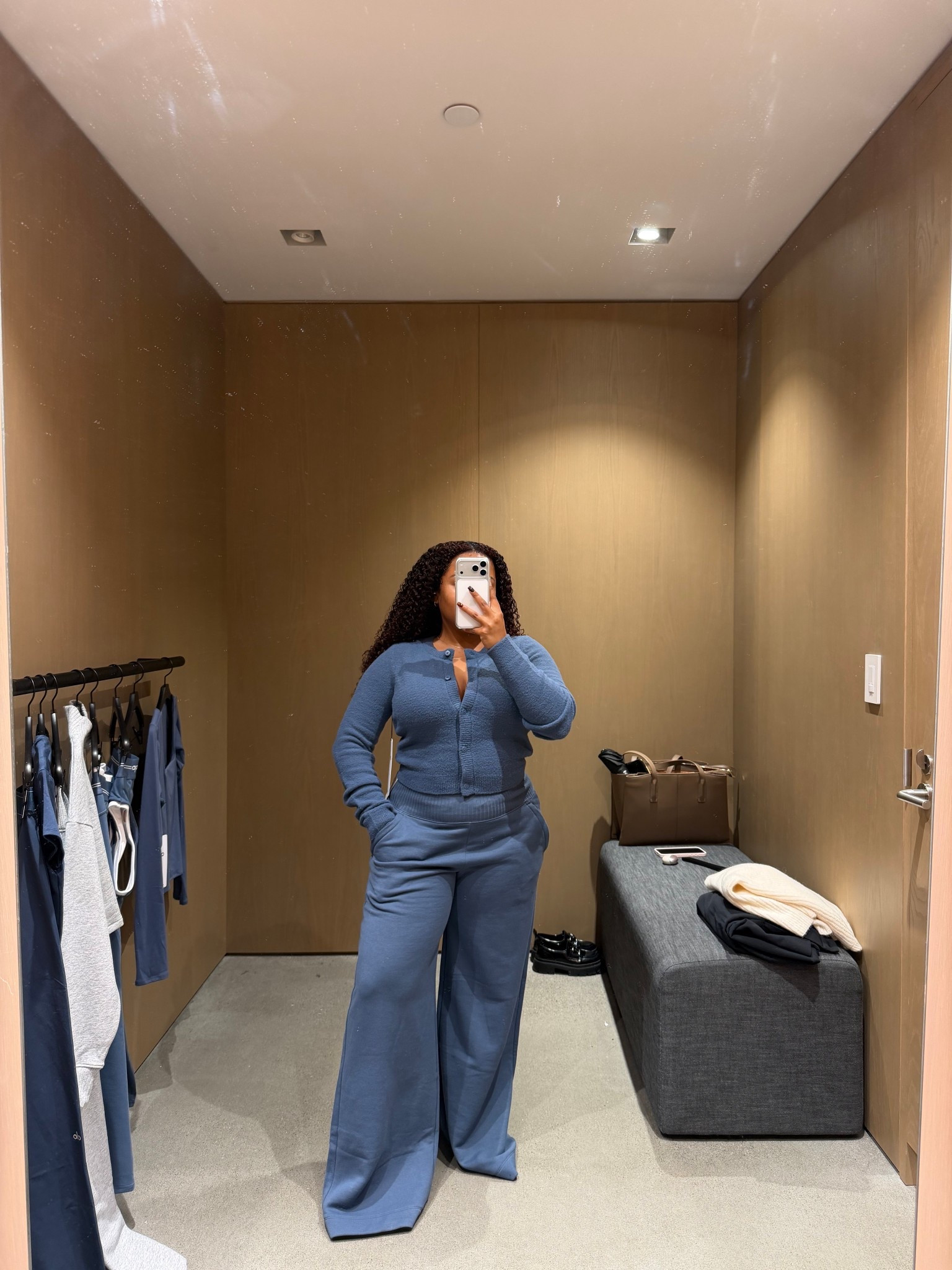 The cardigan is so versatile & I love it with the matching sweats. Cardigan: small, pants: medium 

#LTKStyleTip #LTKMidsize #LTKPetite