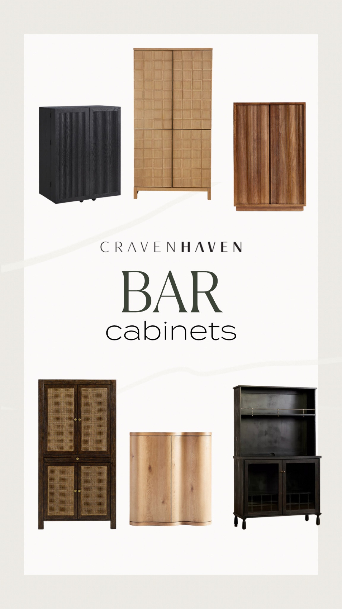 Love these bar cabinets at all price points! Store your liquor, wine and stemware with style. Small space friendly!

#LTKsalealert #LTKhome