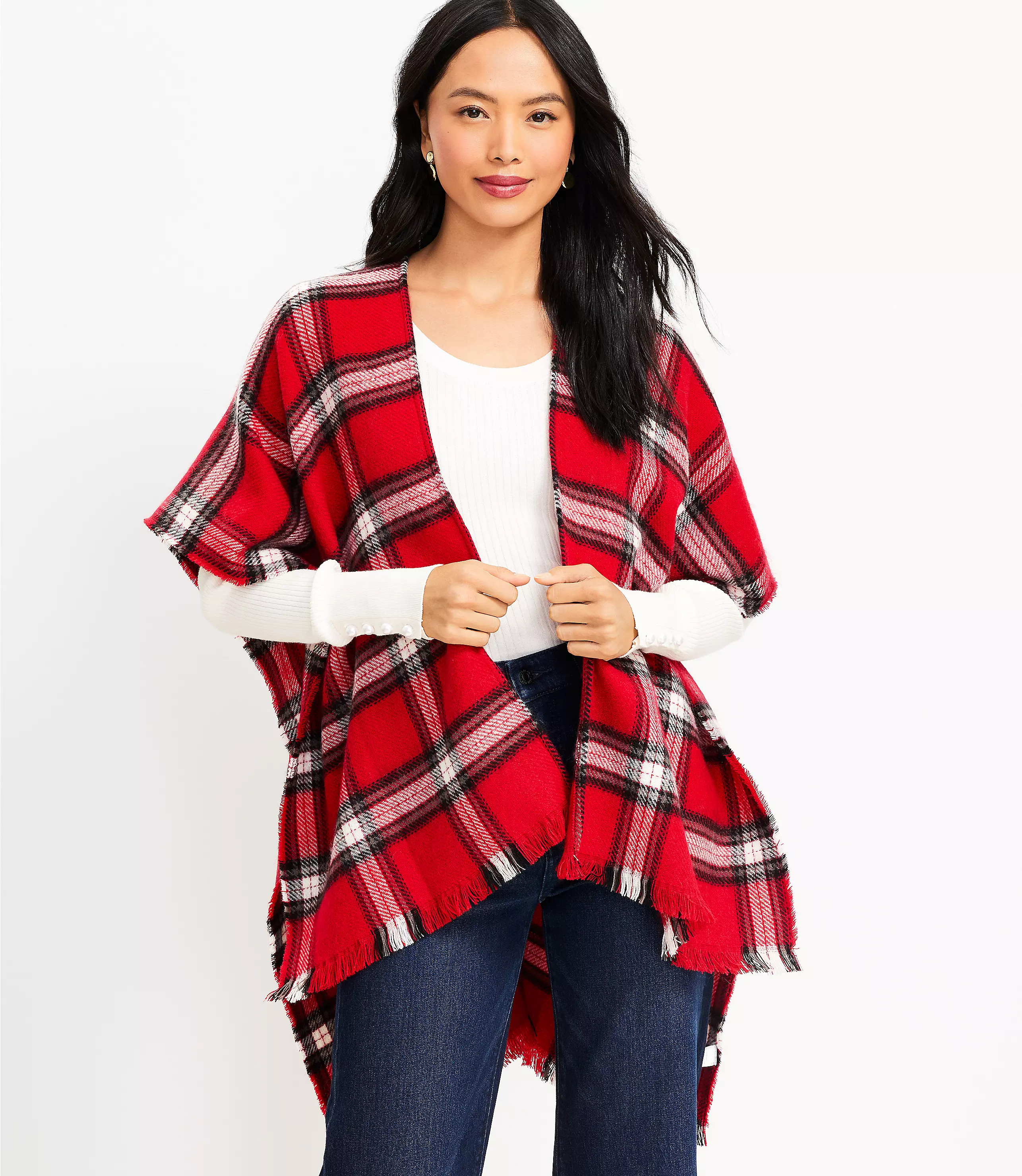 Plaid Wrap | LOFT