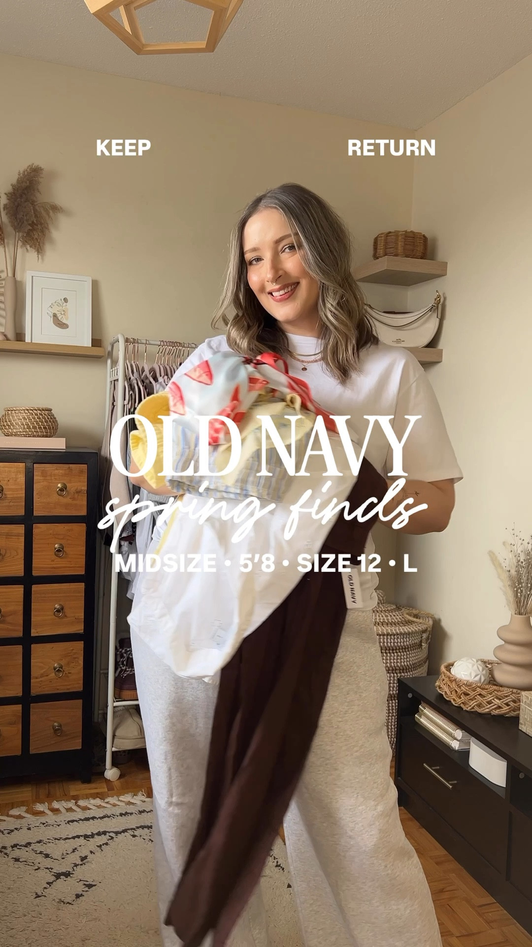 Midsize Old Navy spring & summer haul on sale!! Canadian links under “similar products"
Striped shorts - TTS, L
Yellow shorts - L
Brown linen pants - L Tall
White eyelet button up shirt - L (very see through, returning
Butter yellow bag is such a fun shape, and the patterned scarves are affordable & trendy for spring!


#LTKsummer #LTKmidsize #LTKsale