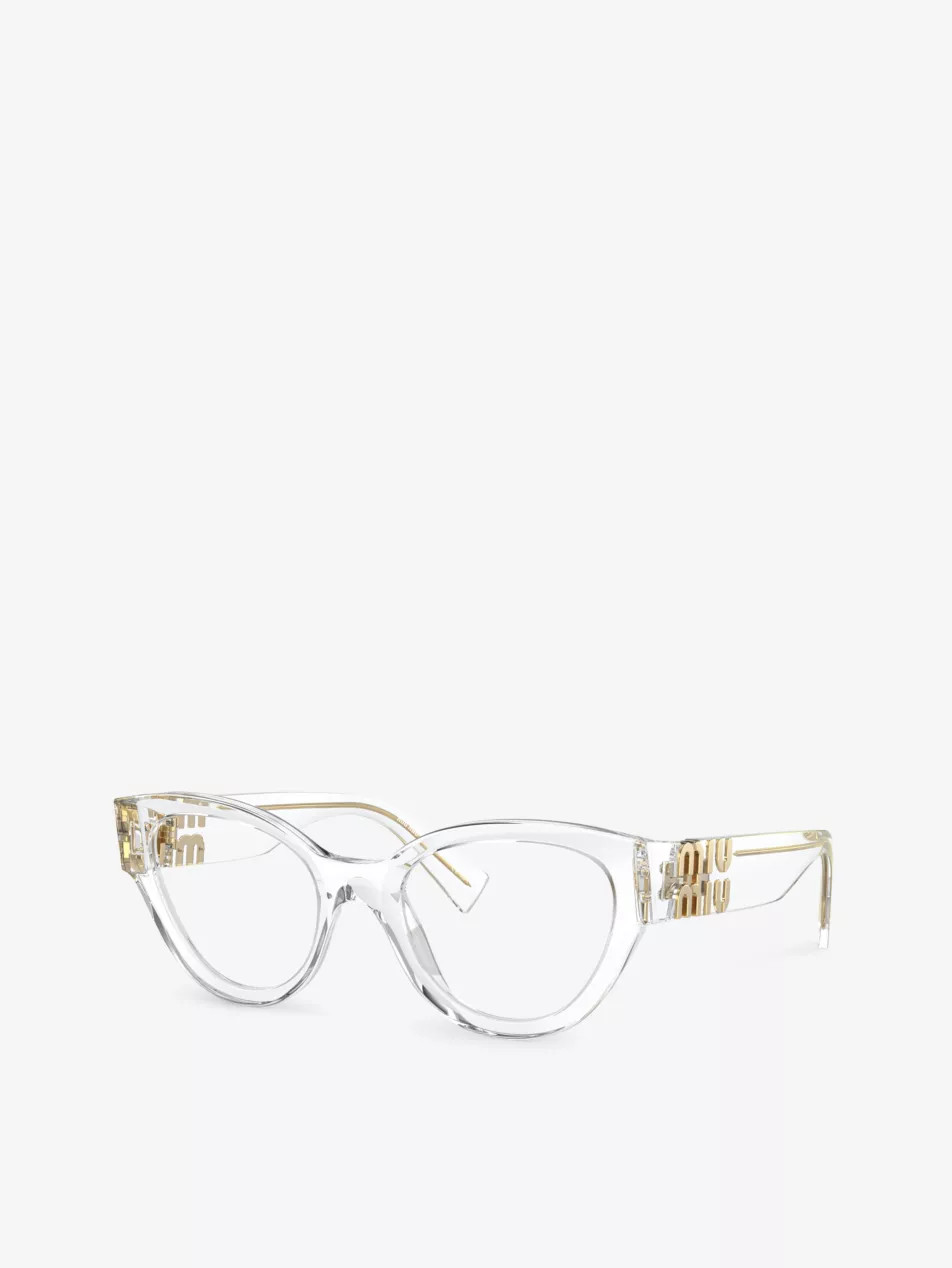 MU 01VV Phantos-Frame Acetate Optical Glasses | Selfridges