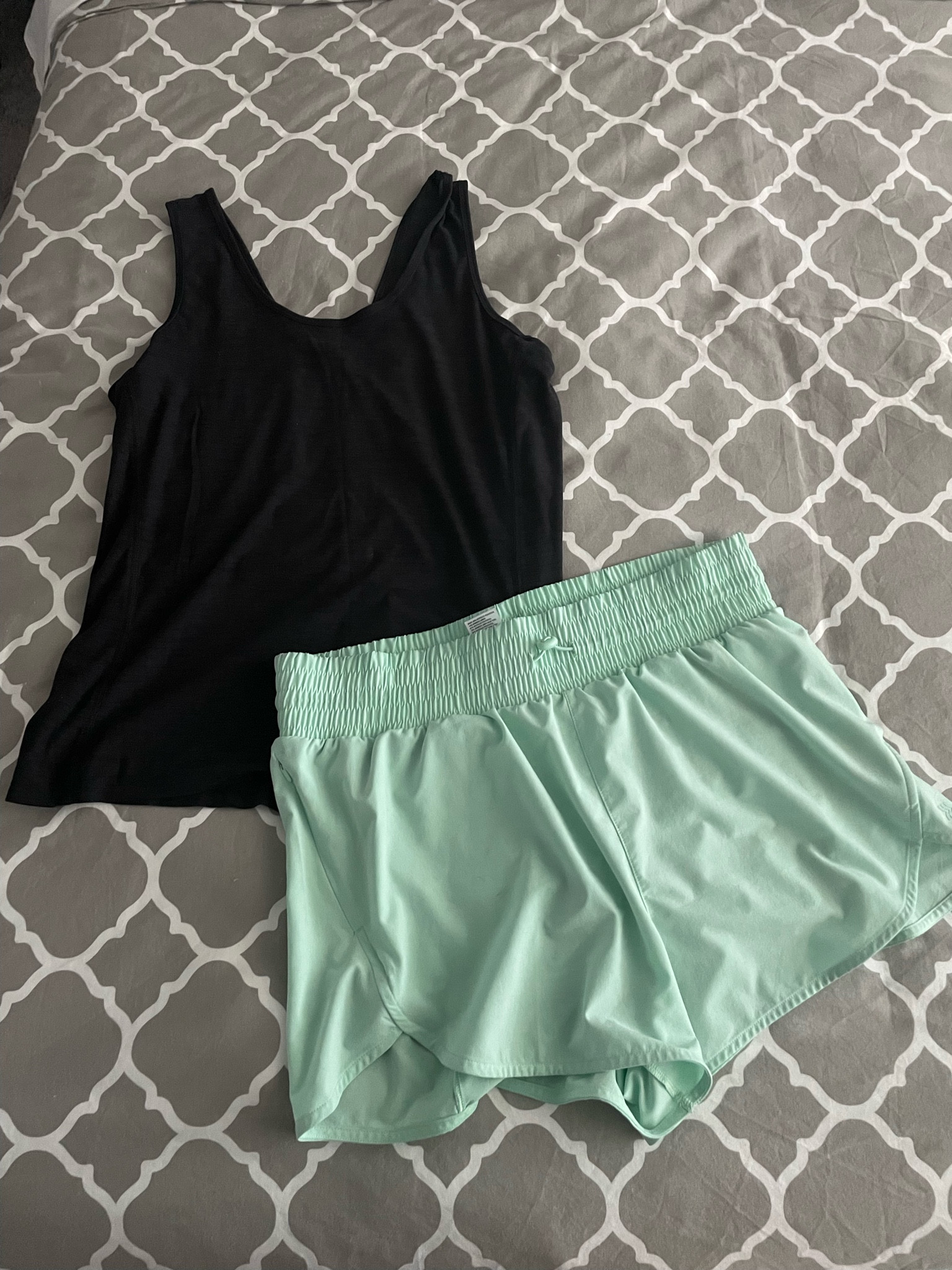 WOOTD. Top is Old Navy size XL for an oversized fit. Shorts are Target size L and quickly becoming one of my favorites to workout in. They are so breathable and comfortable! Comes in a few color options. 

#LTKFitness #LTKunder50 #LTKstyletip