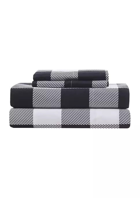 Buffalo Plaid Flannel Sheet Set | Belk