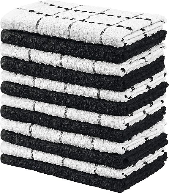 Utopia Towels Kitchen Towels [12 Pack], 15 x 25 Inches, 100% Ring Spun Cotton Super Soft and Abso... | Amazon (US)