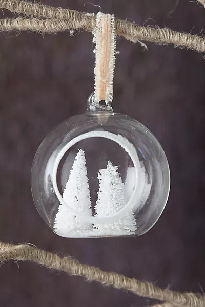 Evergreen Tree Globe Ornament | Anthropologie (US)